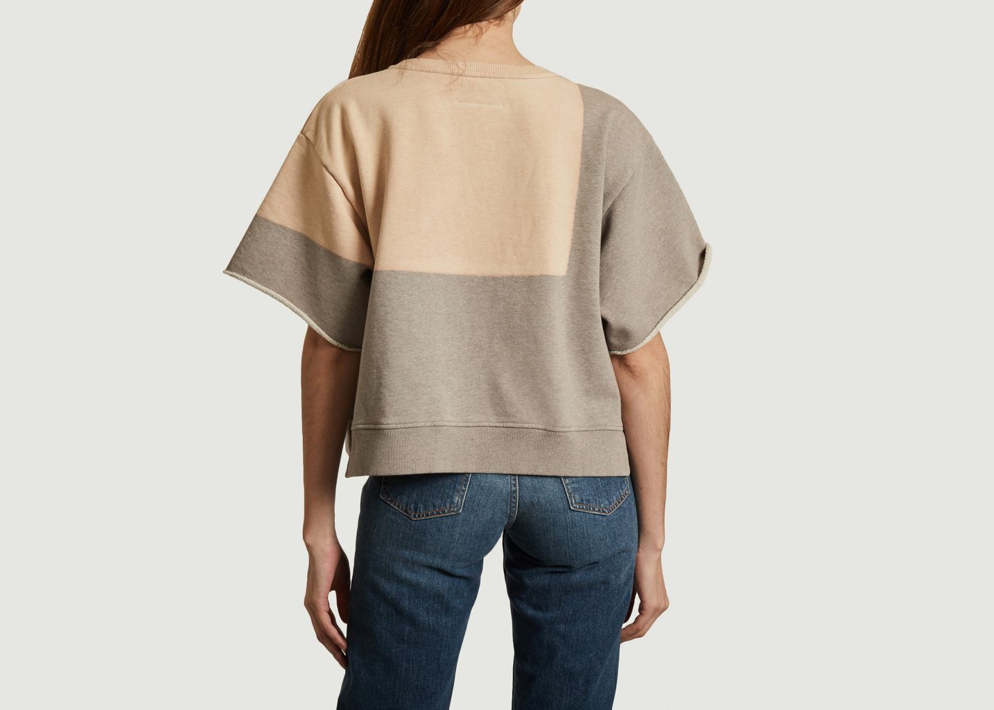 Crop sweatshirt  - MM6 Maison Margiela