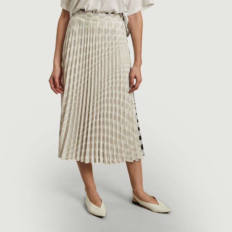 Pleated long skirt  - MM6 Maison Margiela