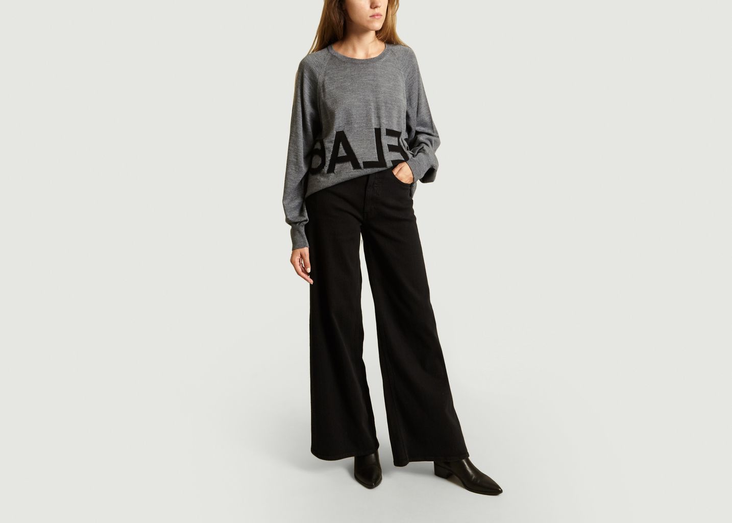 Pantalon Denim Large - MM6 Maison Margiela