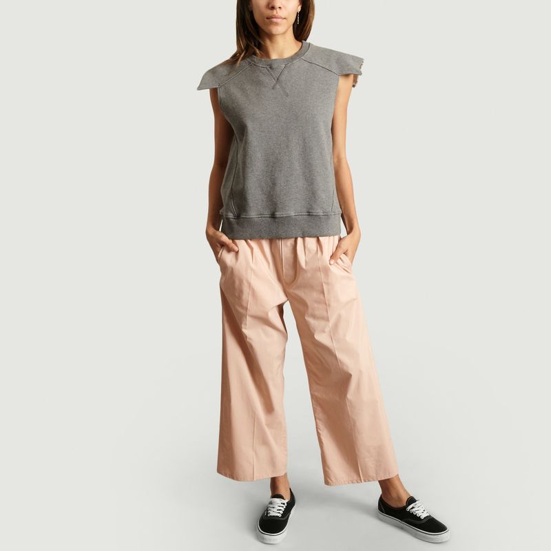 Sweat Manches Cropped - MM6