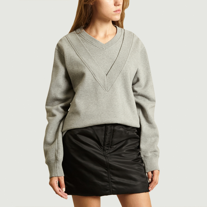 Double Collar Sweatshirt - MM6 Maison Margiela