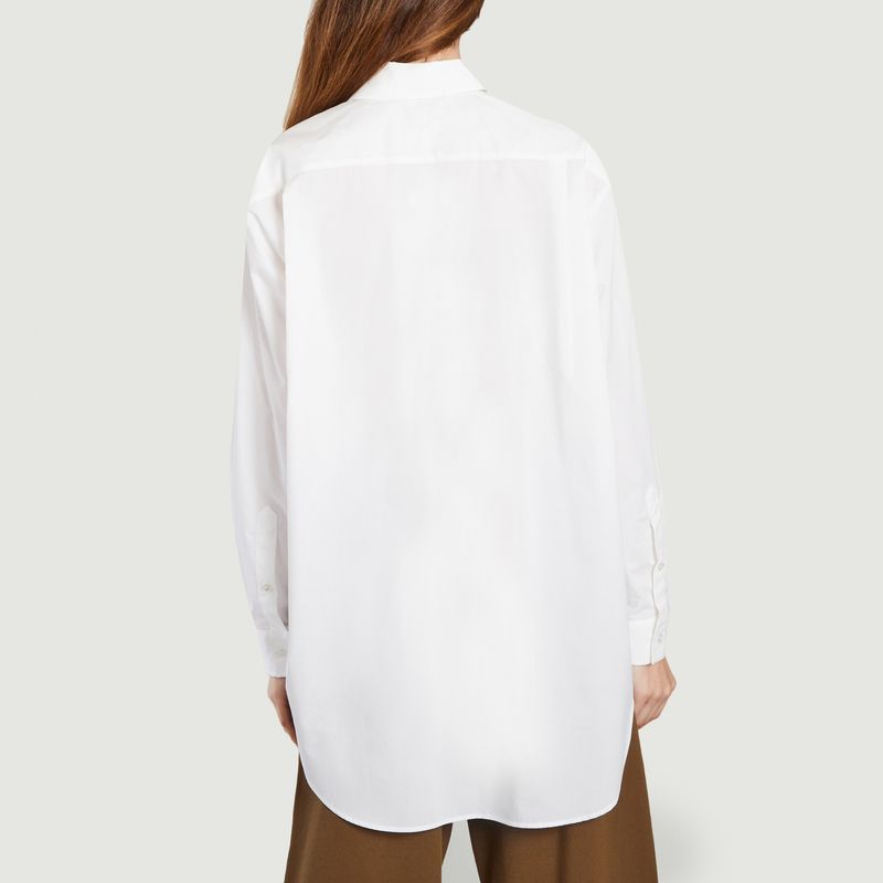 Chemise longue blanche  - MM6 Maison Margiela