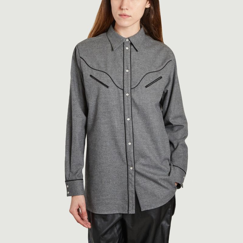 Grey long shirt - MM6 Maison Margiela