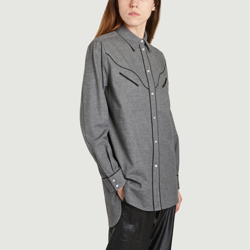 Grey long shirt - MM6 Maison Margiela