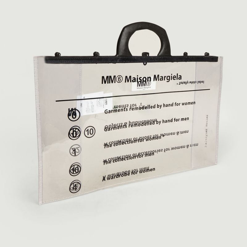 Cabas en PVC Logo - MM6 Maison Margiela