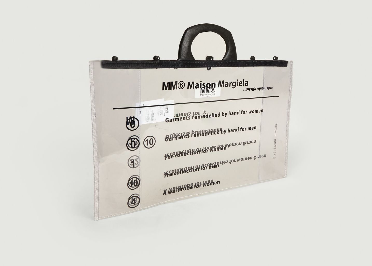 Cabas en PVC Logo - MM6 Maison Margiela