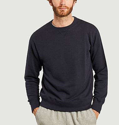 Sweatshirt Loopwheel fabriqué au Japon
