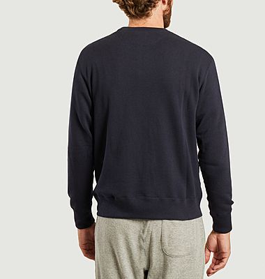 Sweatshirt Loopwheel fabriqué au Japon