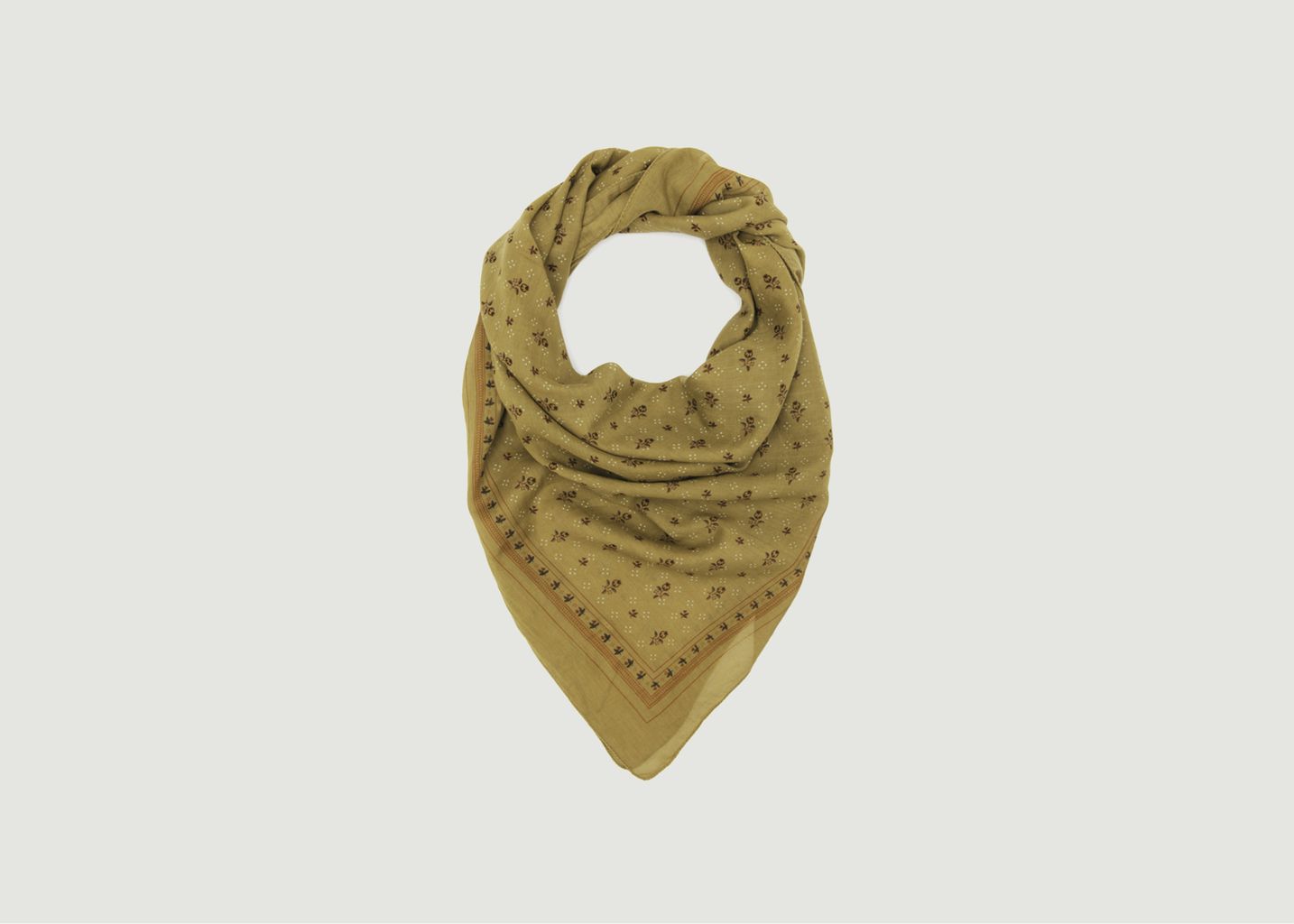 Foulard carré en coton N°520 - Moismont
