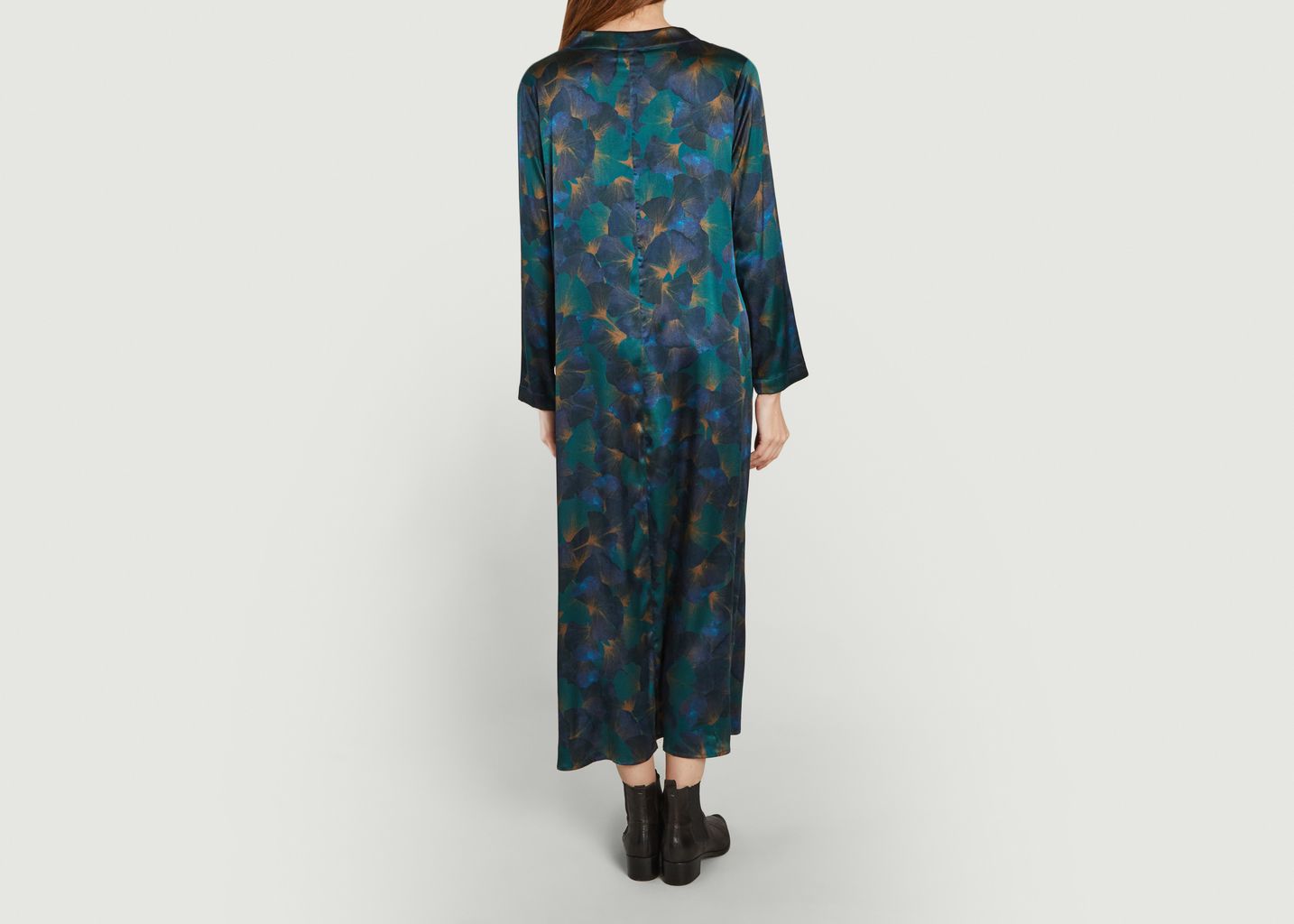 Robe Biarritz en soie - Momoni