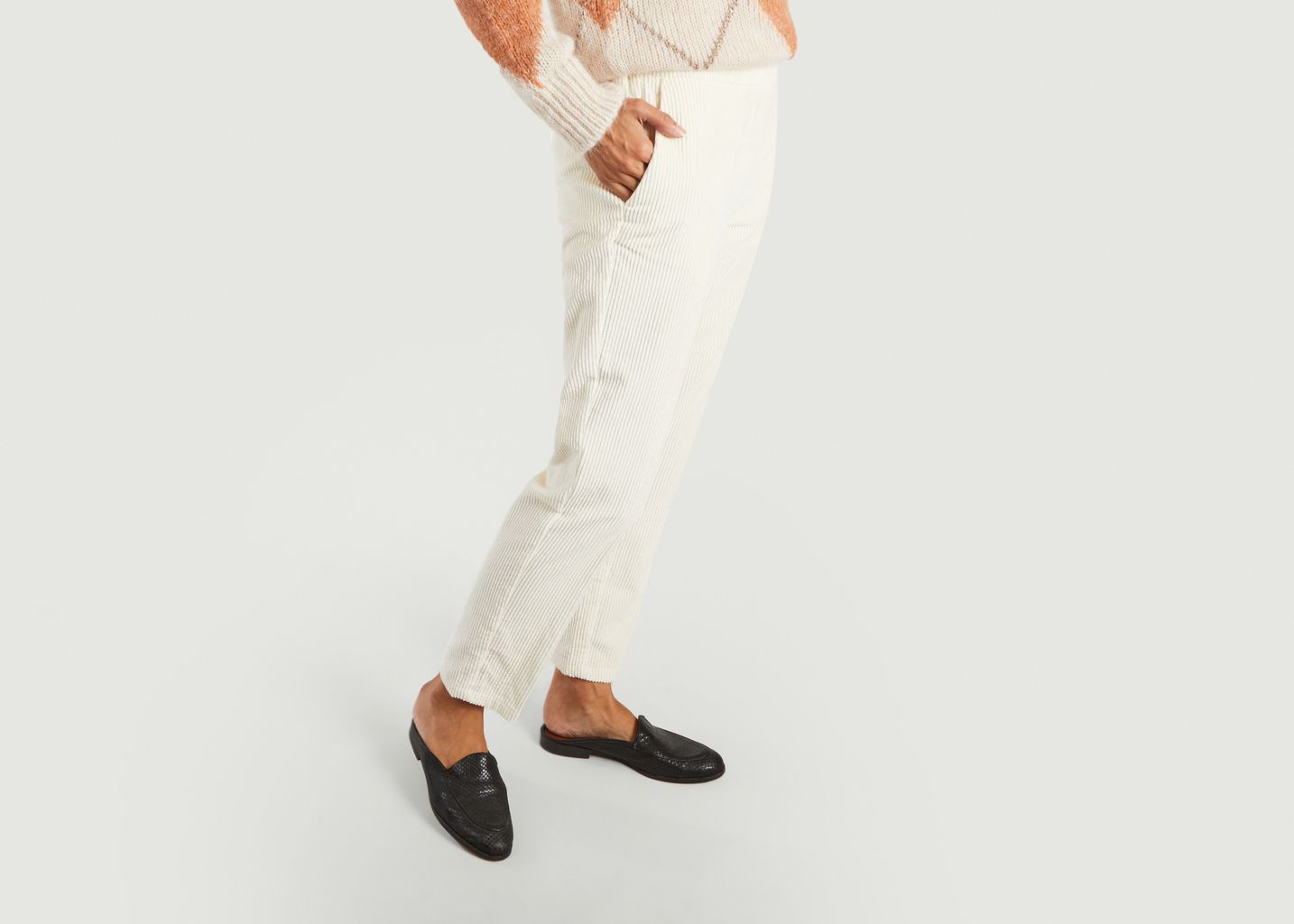 Pantalon velours Haiti - Momoni