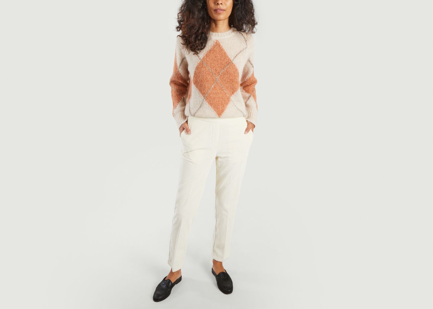 Pantalon velours Haiti - Momoni