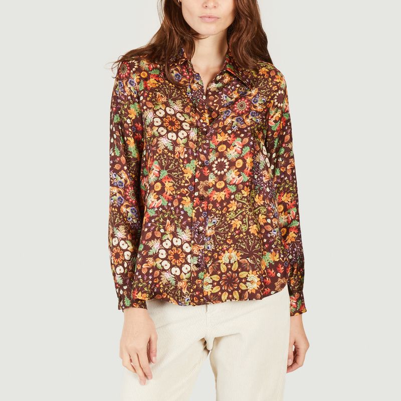 Arles silk shirt - Momoni