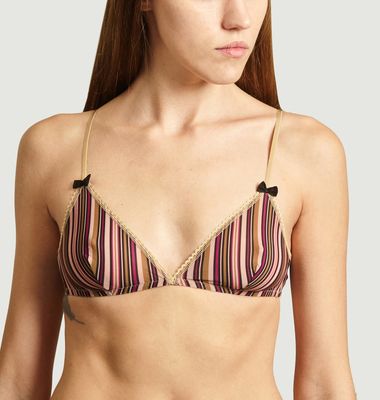 Soutien-Gorge Triangle Imprimé
