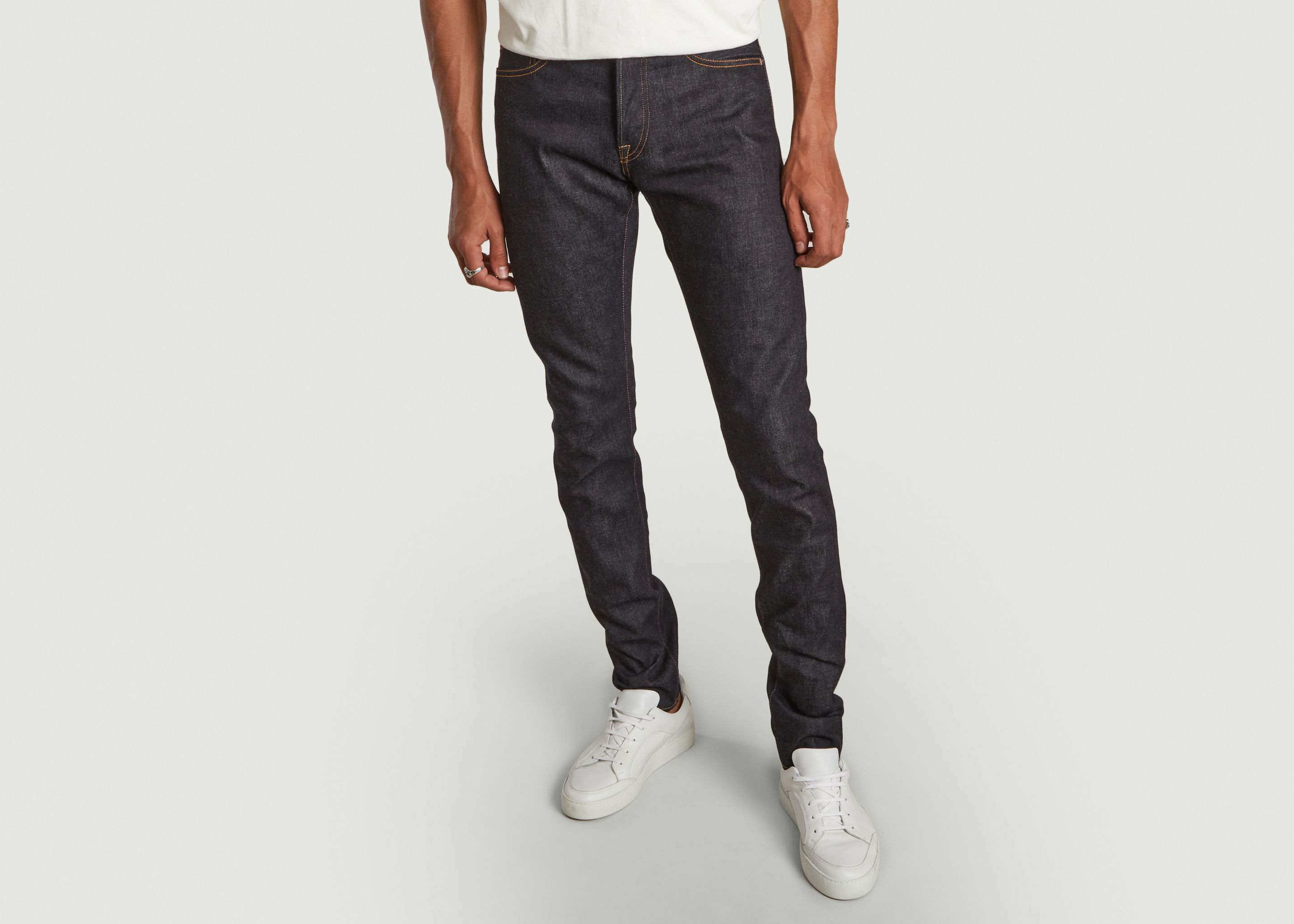Jean 0405 Going To Battle 12oz High Tapered - Momotaro Jeans