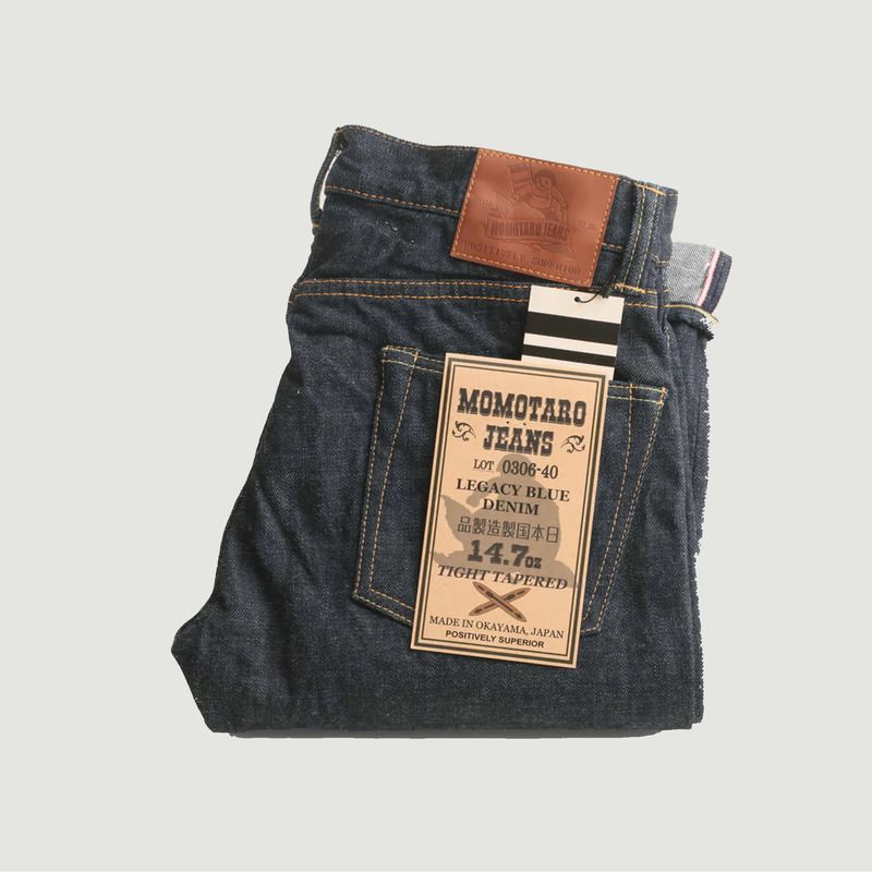 14.7oz Zimbabwe Cotton Jeans - Momotaro Jeans