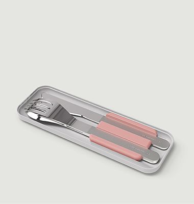 MB Slim Box pink Flamingo - Nomadic cutlery 2.0