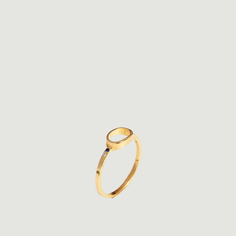 Ring Für ein wenig Zärtlichkeit oval - Moncomble