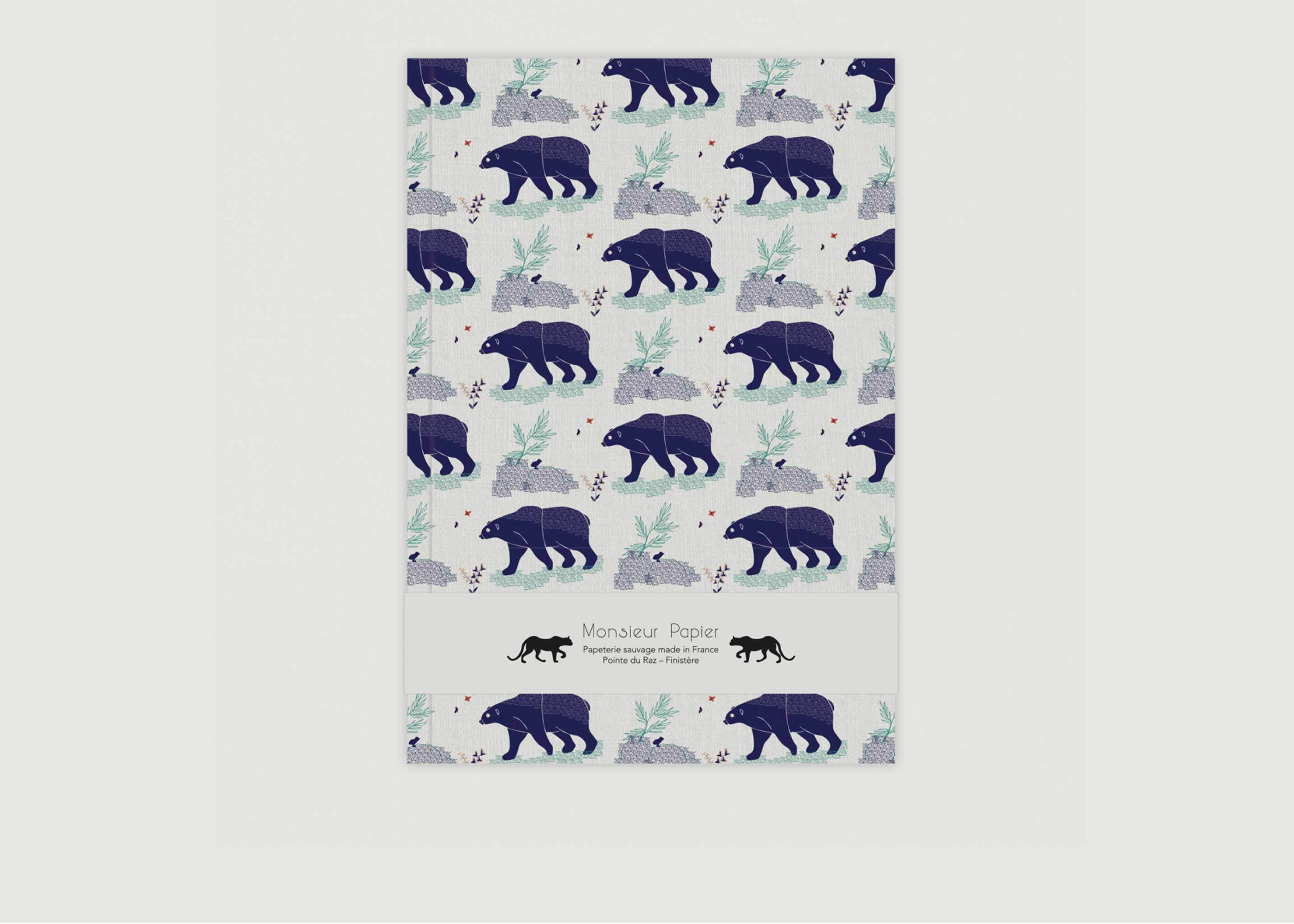 Manitoba Polar Bear Notebook - Monsieur Papier