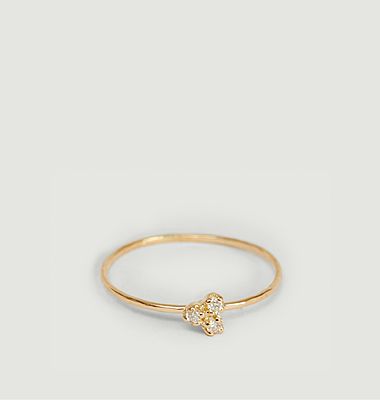 Olympe Ring aus Gold und Diamanten