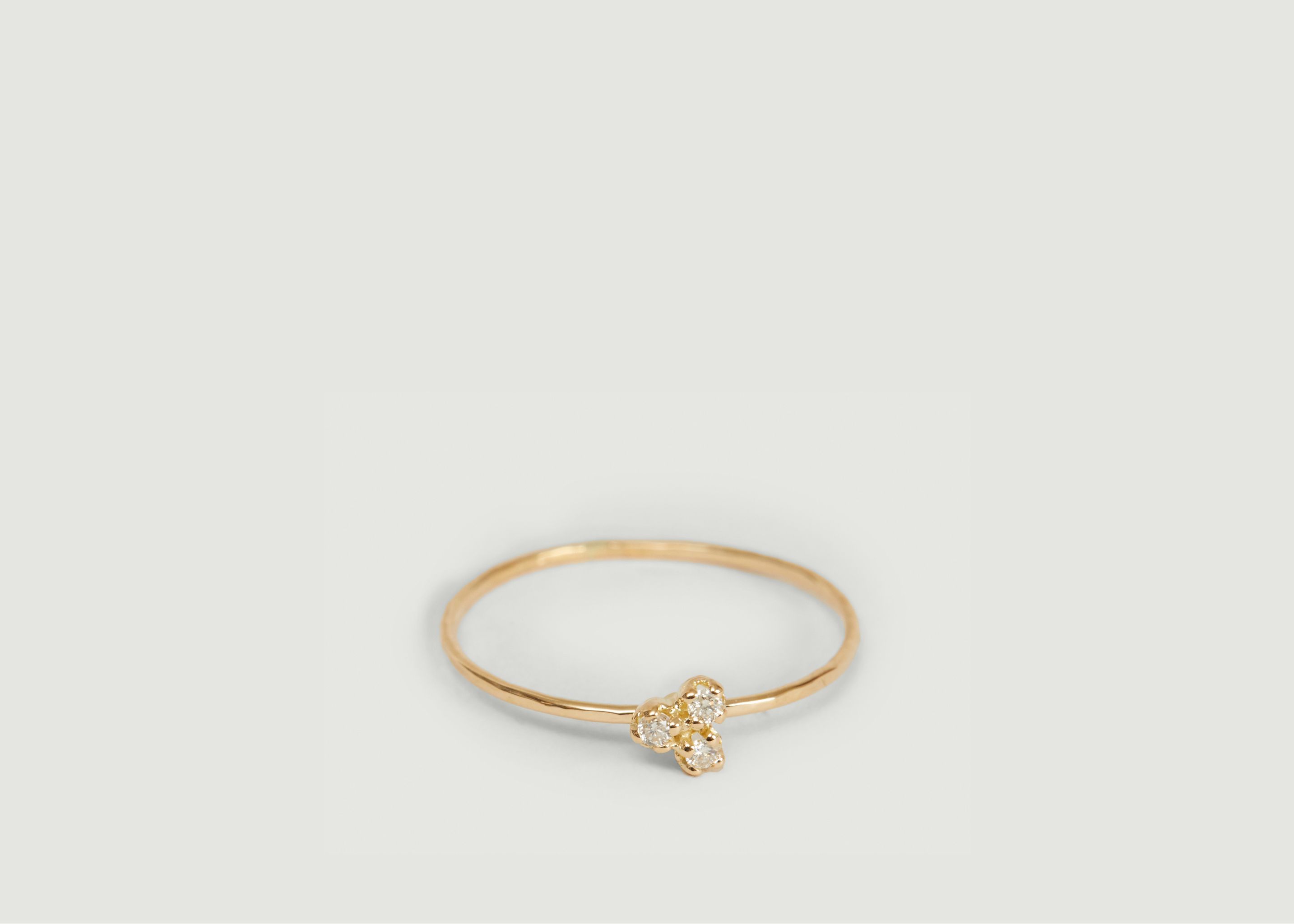 Olympe gold and diamonds ring - Monsieur