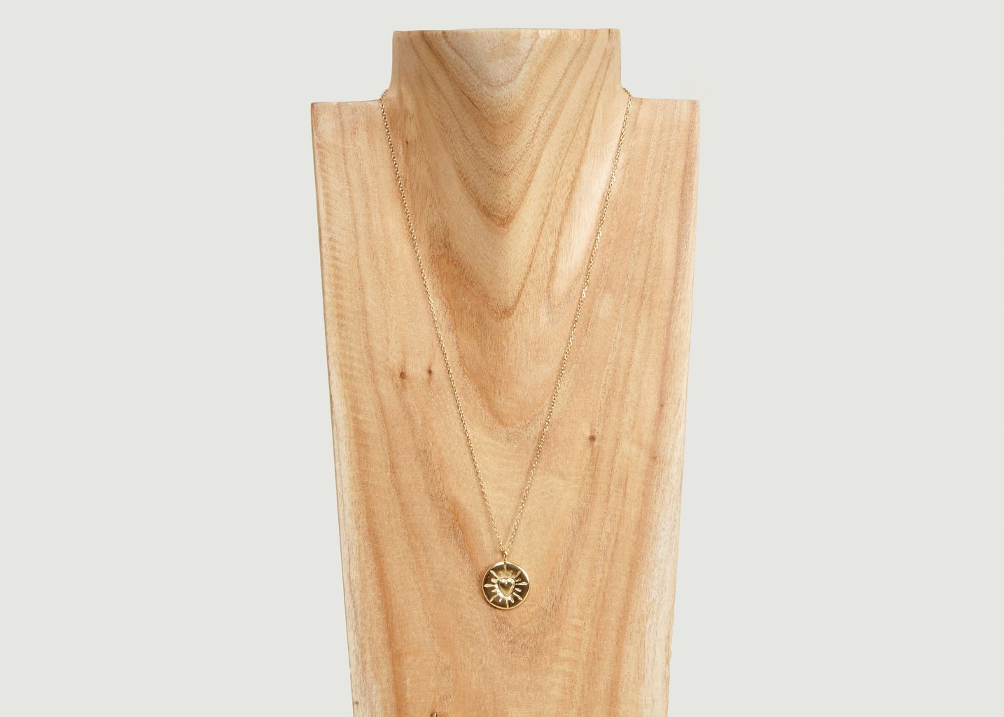Collier pendentif cœur Fella - Monsieur