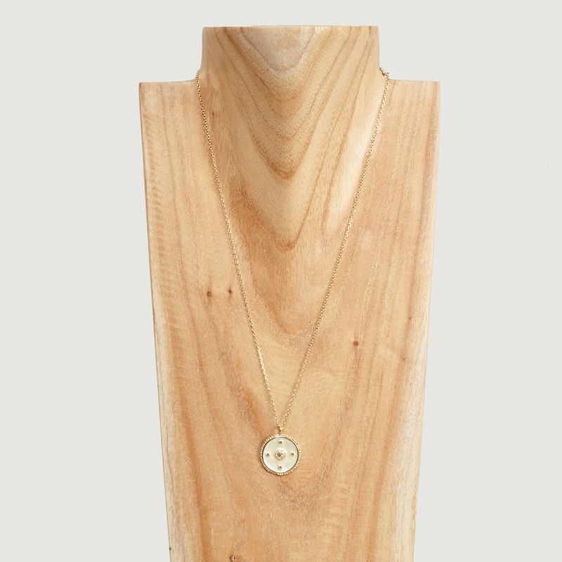 Collier avec pendentif émail Mara - Monsieur