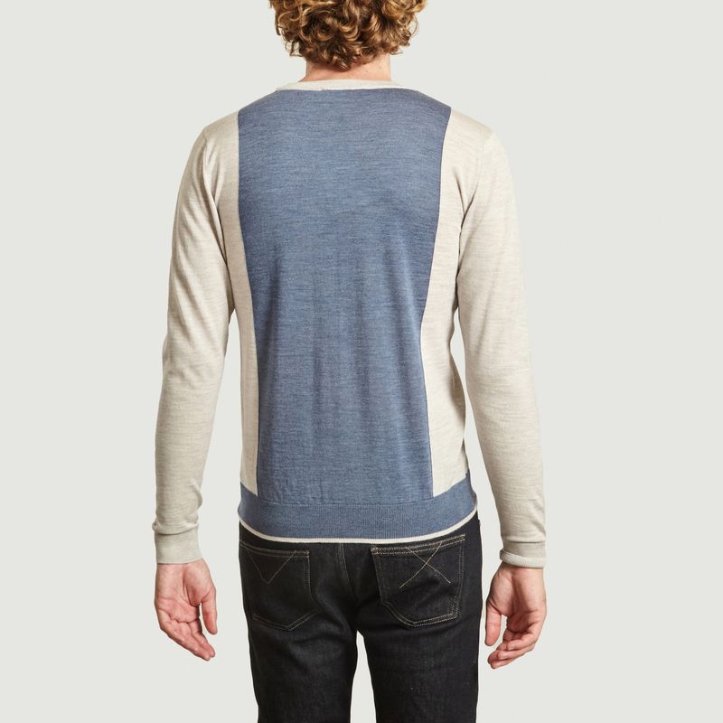 Bi-color Lasso sweater - Maison Montagut