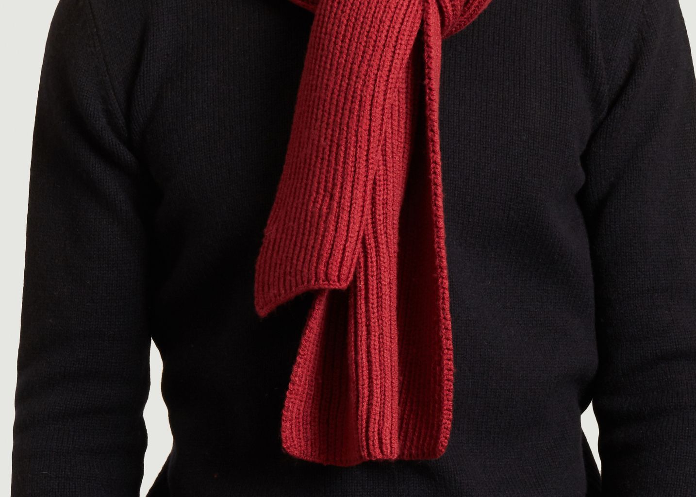 Chanterelle merino wool scarf - Montlimart