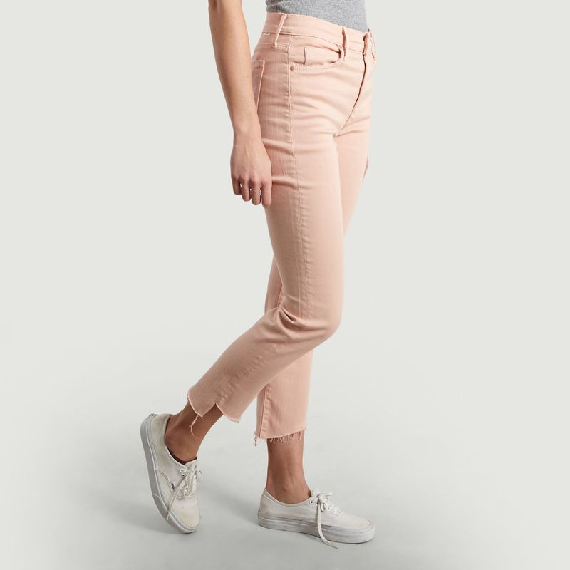 Rascal Ankle Step Frayed Jeans - Mother