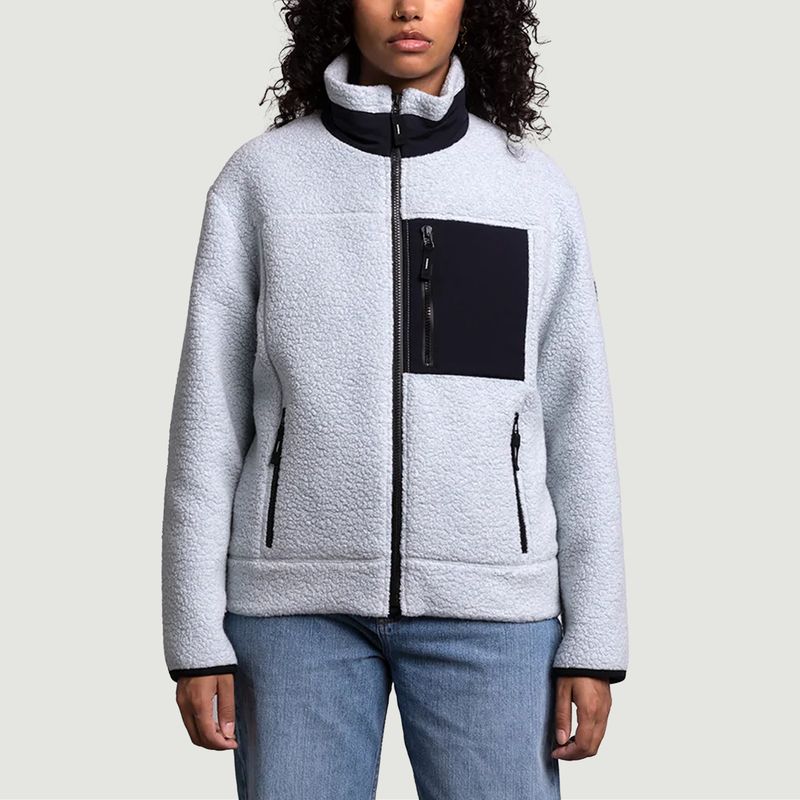 Veste Giga en velours Bleu Clair MOUT-MOUT | L�??Exception