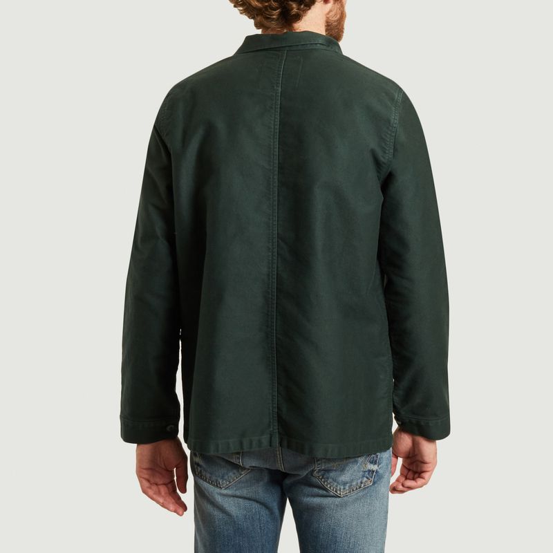 Moleskin cotton worker jacket - Le Mont St Michel