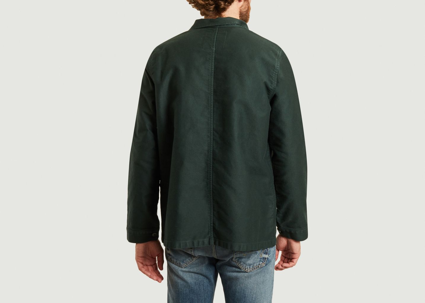Moleskin cotton worker jacket - Le Mont St Michel