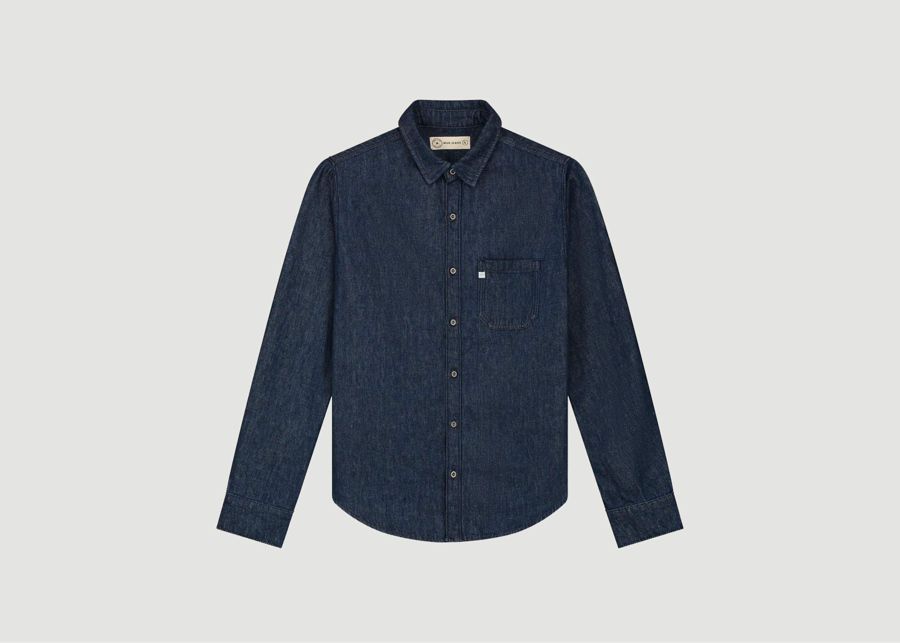 Stanley Shirt - Strong Blue - Mud Jeans