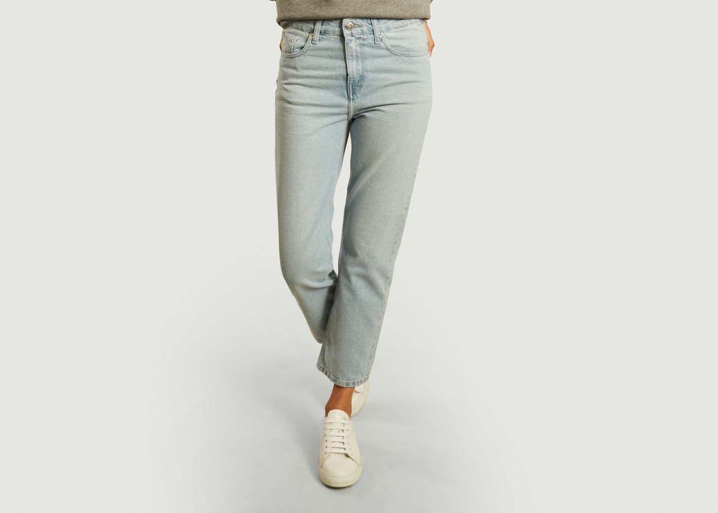 Cropped Mimi washed jeans - Mud Jeans