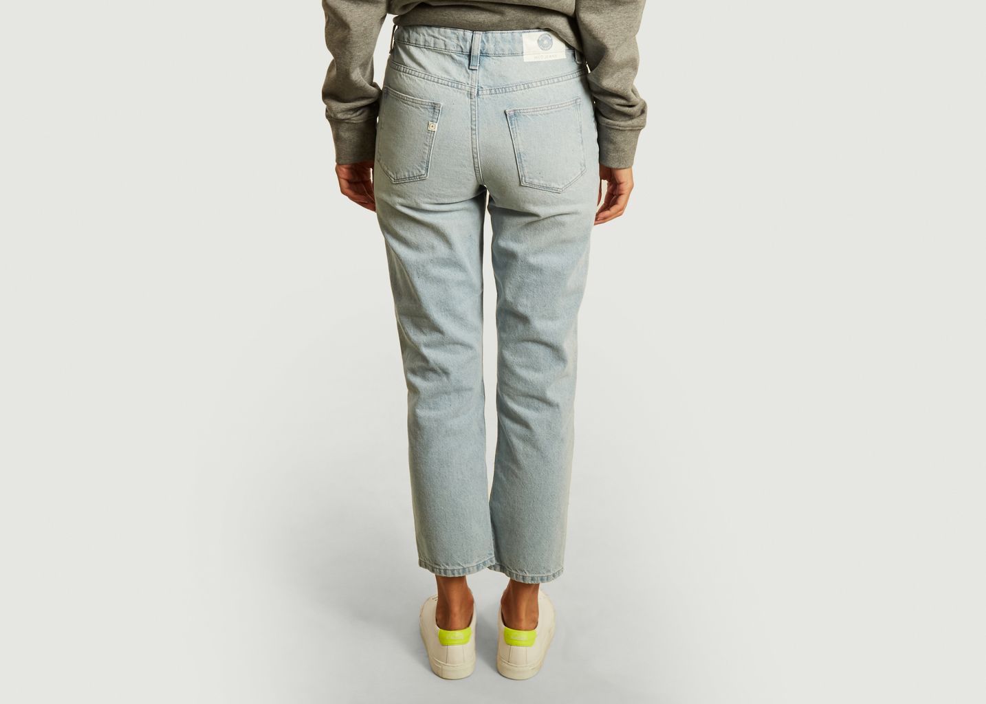 Cropped Mimi washed jeans - Mud Jeans