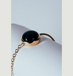 Bracelet connecté mi-jonc mi-chaîne