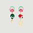 The Wizard of Oz mismatched dangling earrings - N2