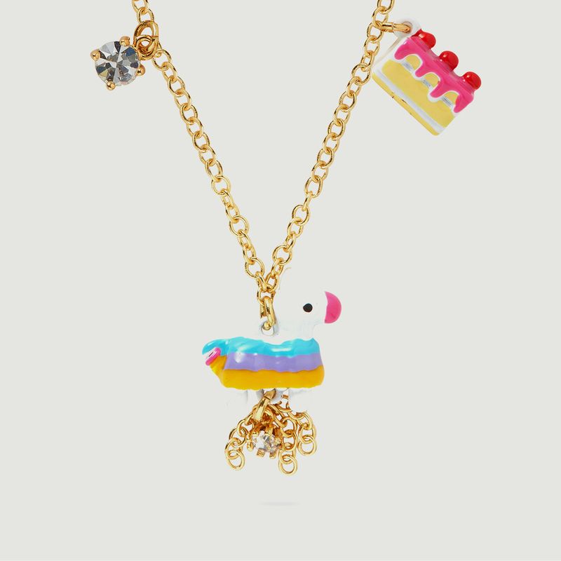 Necklace Pinata party pendant:  - N2