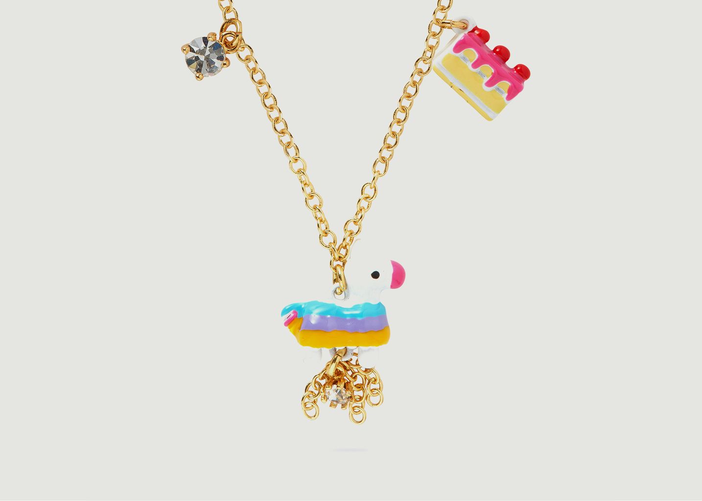 Necklace Pinata party pendant:  - N2