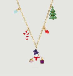 Santa's pendant necklace N2