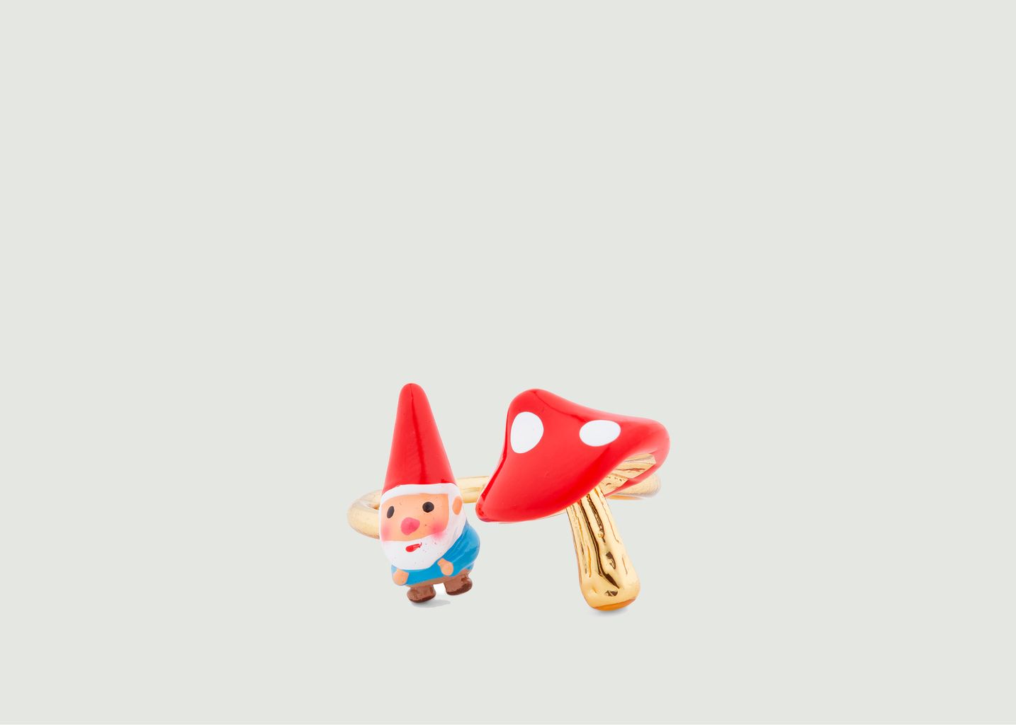 You and Me Adjustable Ring Mushroom - N2