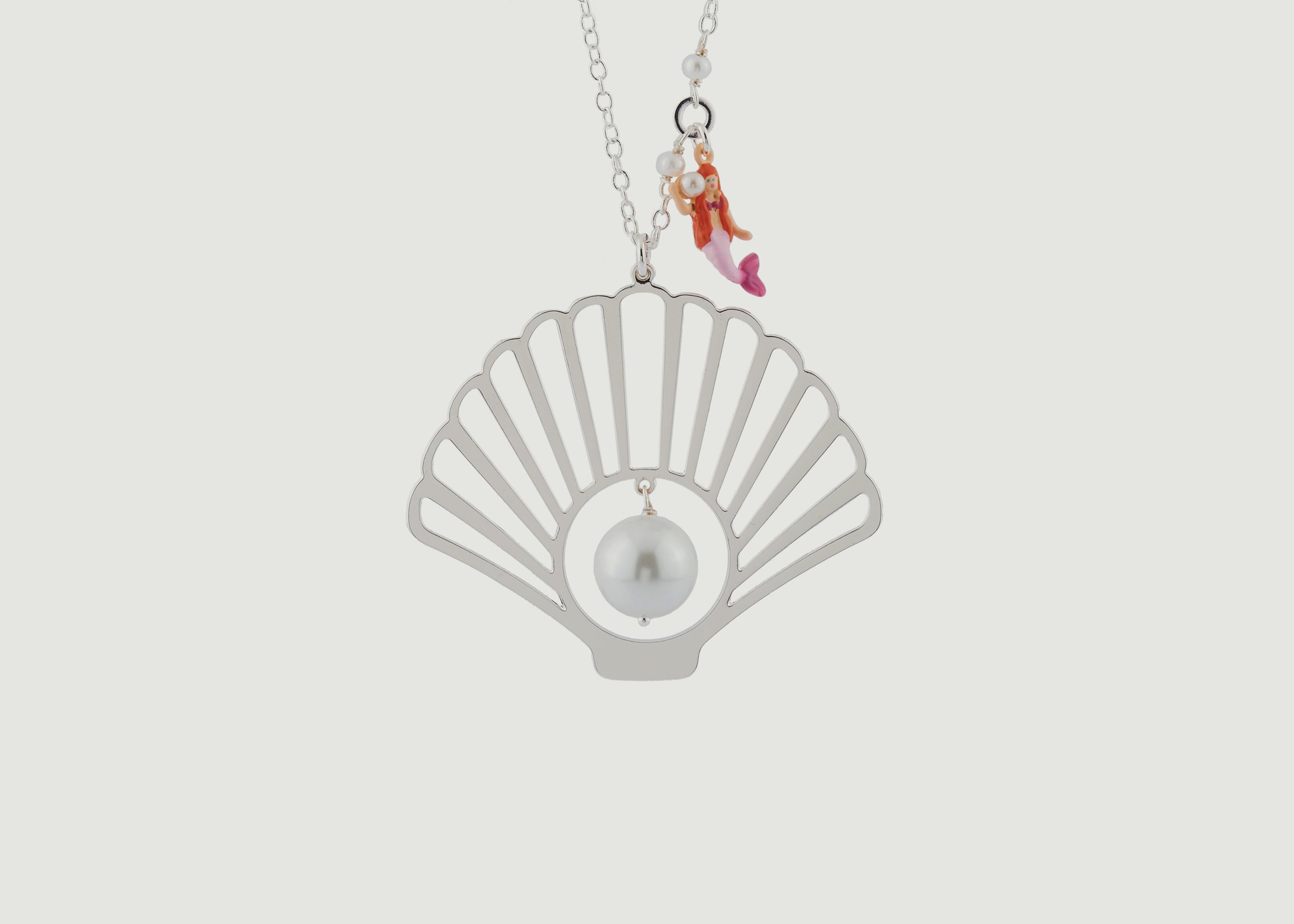 Little Mermaid Pendant Necklace - N2