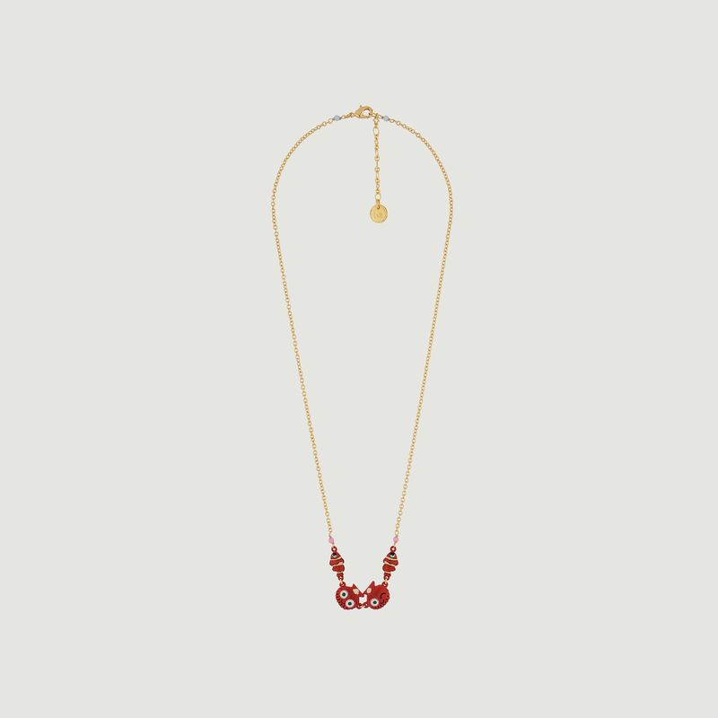 Collier Coquillages et Poissons-Clowns - N2