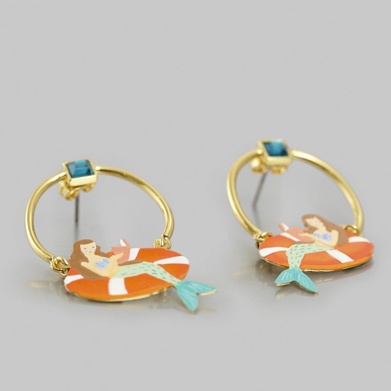 Mermaid Earrings - N2