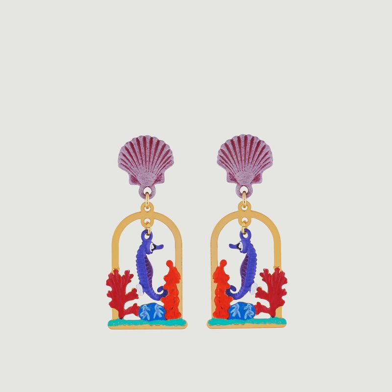 Seahorse Earrings - N2