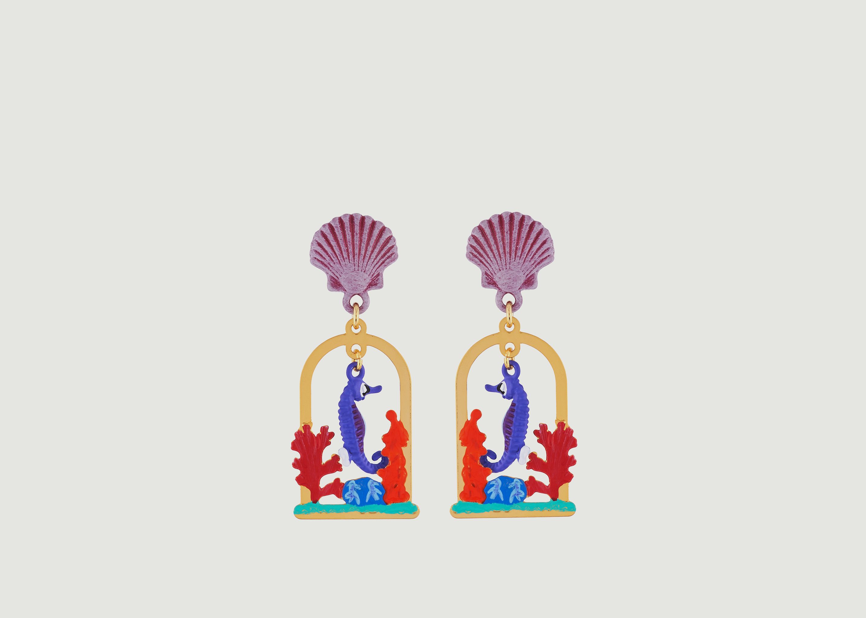 Seahorse Earrings - N2