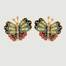 Boucles D'Oreilles Papillons Multicolores - N2