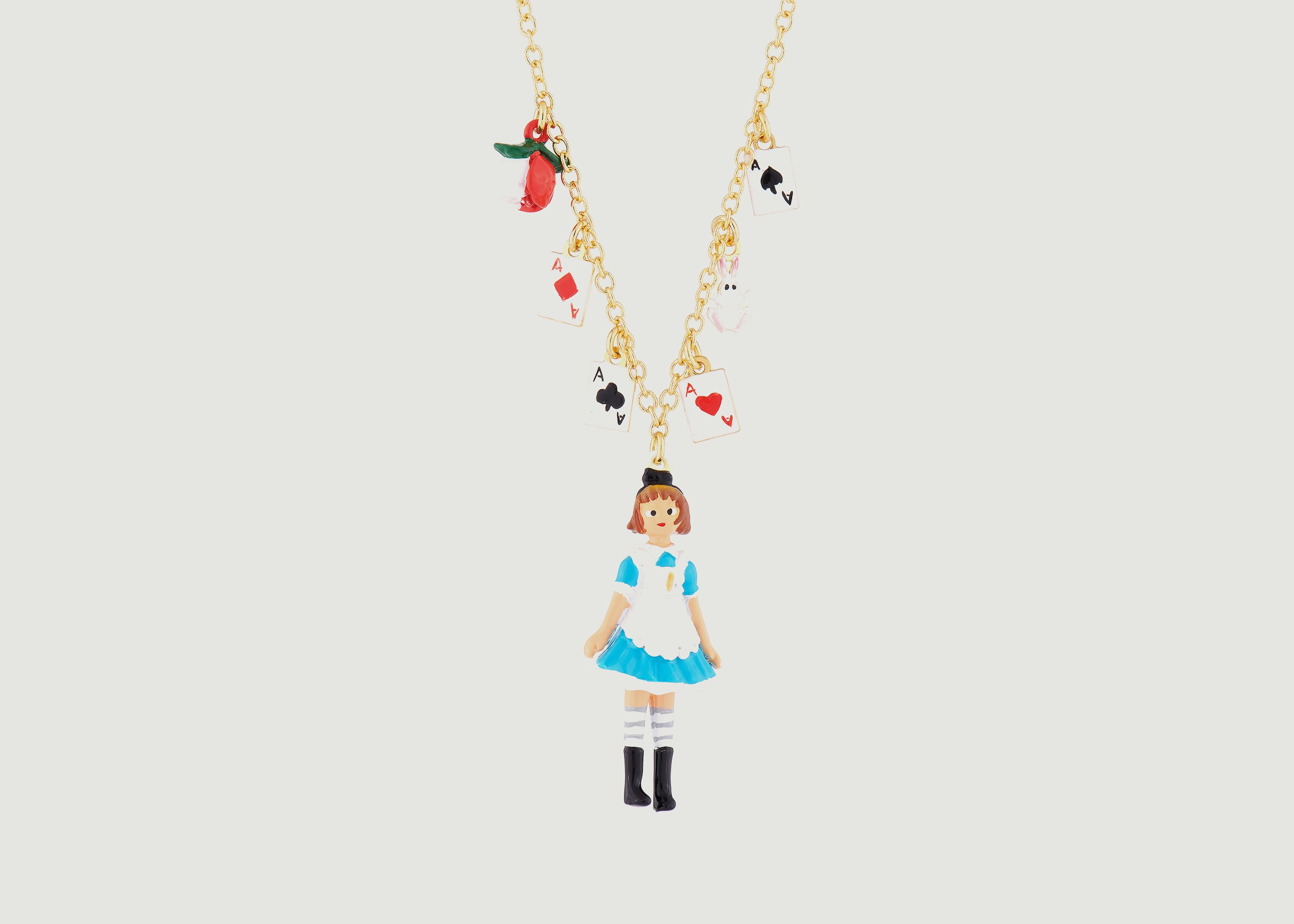 Alice necklace with charms - N2