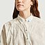 matière Gatto Bianco oversized embroidered short sleeves shirt - Nach